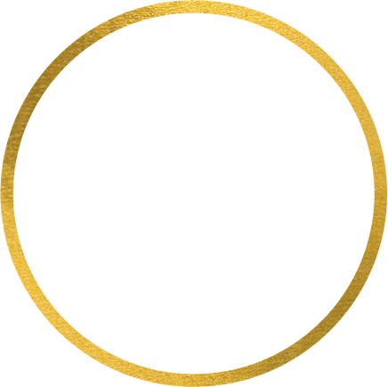 Gold Circle Border